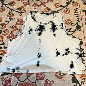 lululemon tie dye athletic tank top